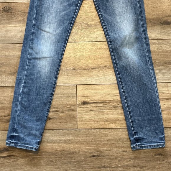 American Eagle AE Skinny Fit Denim Jeans SZ 28x30 Blue Stretch Next Level Flex - Picture 3 of 12